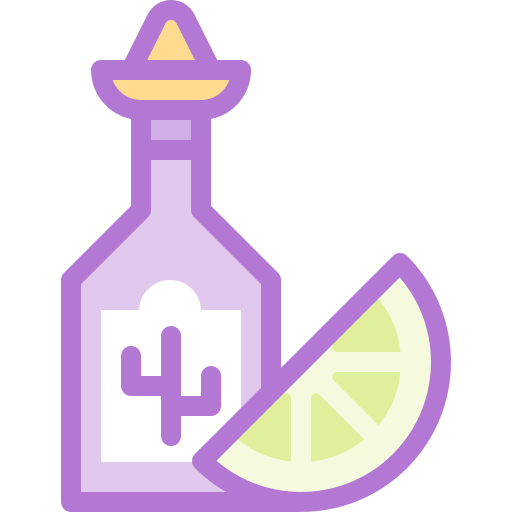 Tequila Detailed color Lineal color icon
