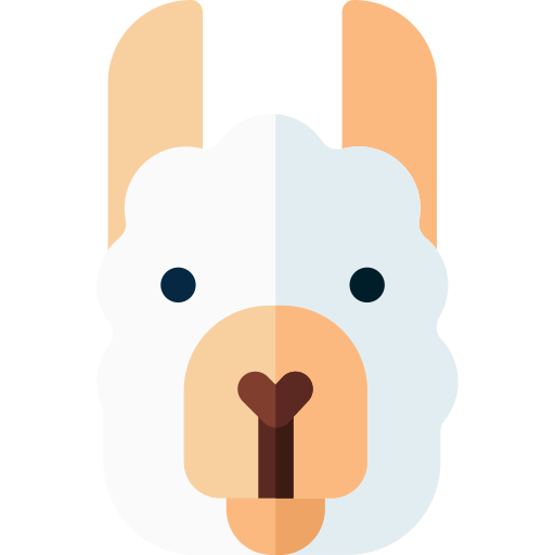 alpaca Basic Rounded Flat icona