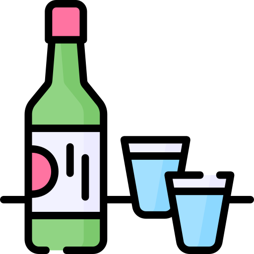 soju Special Lineal color icono