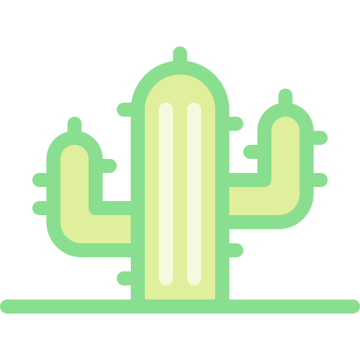 cactus Detailed color Lineal color icono