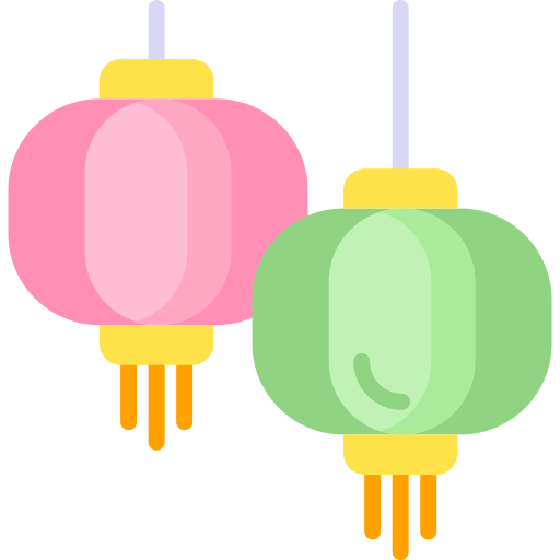 Paper lantern Special Flat icon
