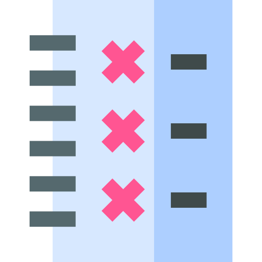 zadania Basic Straight Flat ikona