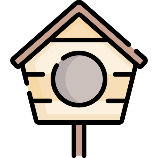 casa del pájaro Special Lineal color icono