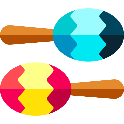 maracas Basic Rounded Flat icon