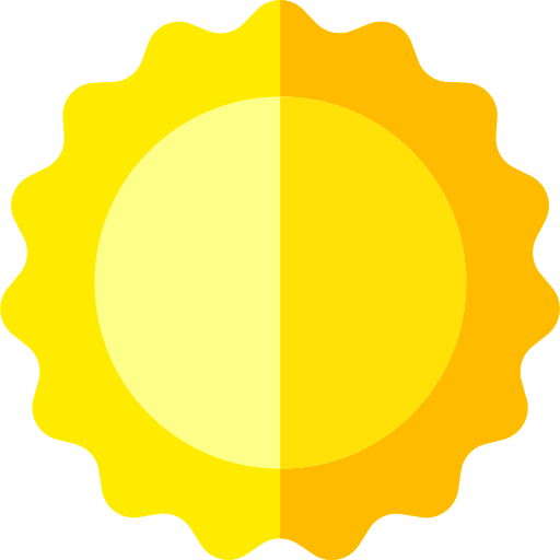 zon Basic Rounded Flat icoon