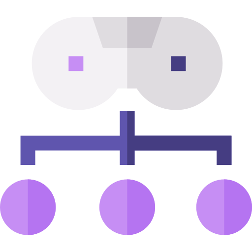 multijugador Basic Straight Flat icono