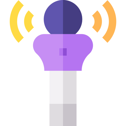 Микрофон Basic Straight Flat иконка