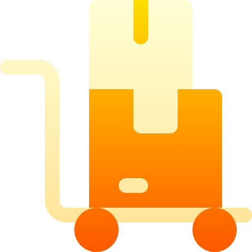 Trolley Basic Gradient Gradient icon