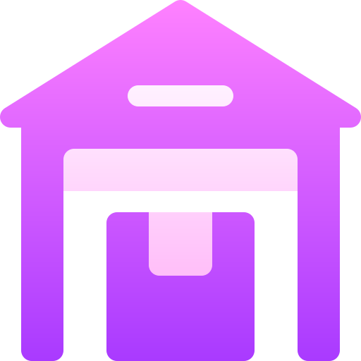 倉庫 Basic Gradient Gradient icon