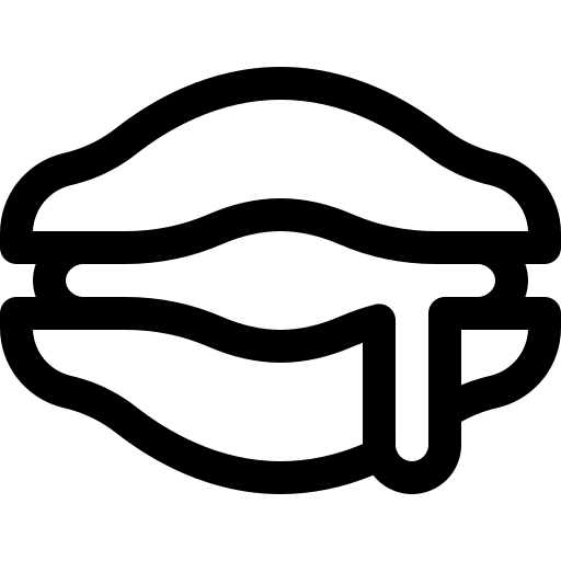 dorayaki Basic Rounded Lineal Icône