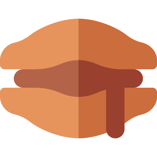 Dorayaki Basic Rounded Flat icon