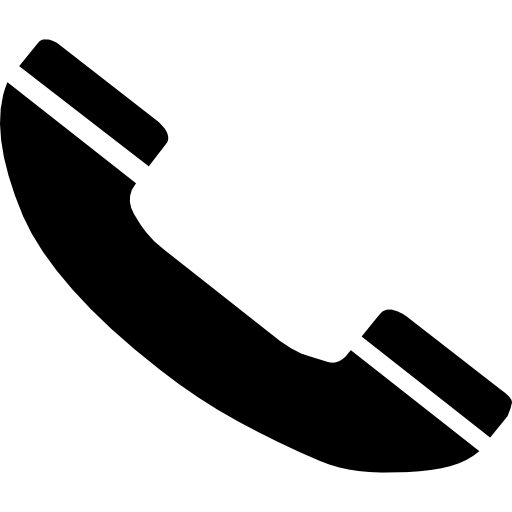 Phone auricular symbol  icon