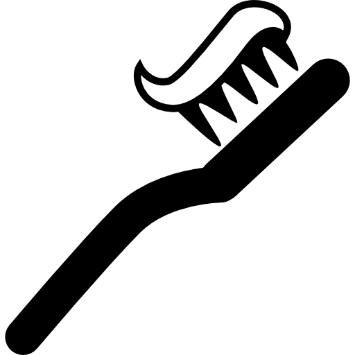 cepillo de dientes  icono
