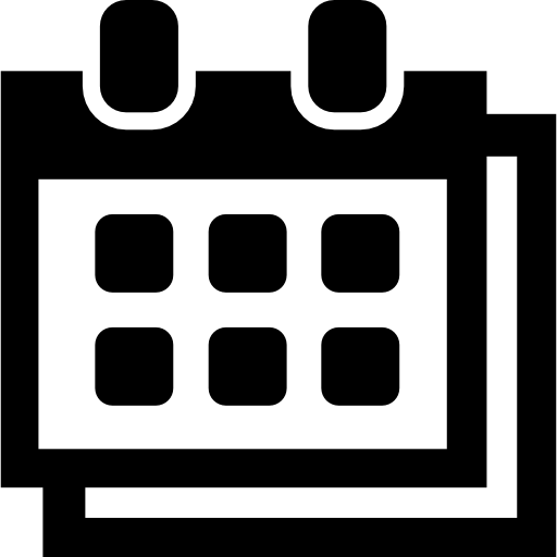 herramienta de calendario semanal para empresas  icono
