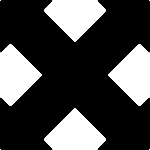 símbolo de interface de setas de expansão  Ícone