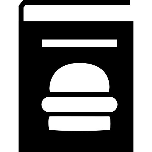 Recipes book kitchen guide  icon