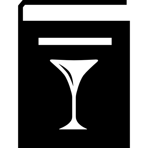 Drinks recipes book  icon