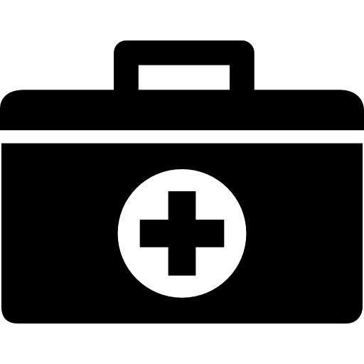 First aid kit bag  icon