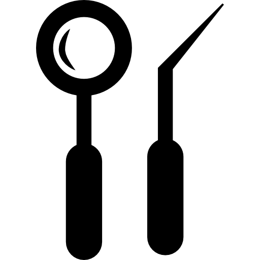 Dentist tools  icon