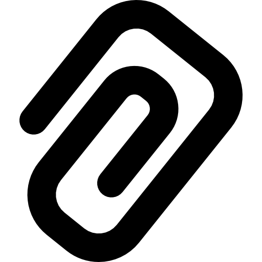 adjuntar símbolo de interfaz de un clip Alfredo Hernandez Fill icono