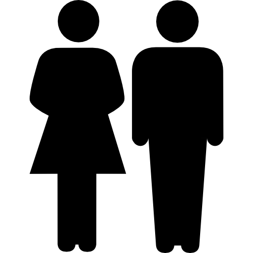 Семья гетеросексуальной пары  иконка