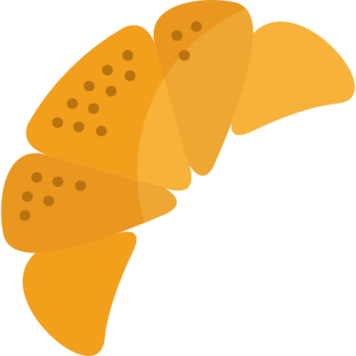 Croissant Special Flat icon