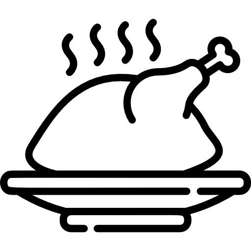 Chicken Special Lineal icon