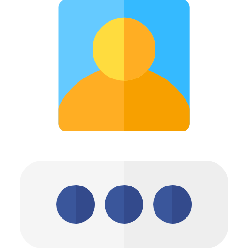암호 Basic Rounded Flat icon