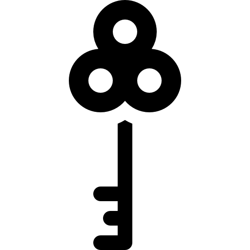 Ключ Basic Rounded Filled иконка