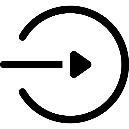 einloggen Basic Rounded Filled icon