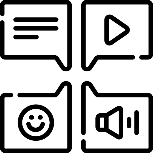 메시지 유형 Special Lineal icon