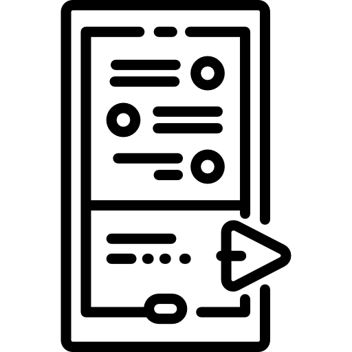 モバイルチャット Special Lineal icon