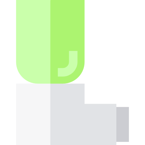 吸入器 Basic Straight Flat icon