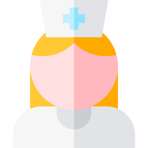 Nurse Basic Straight Flat icon