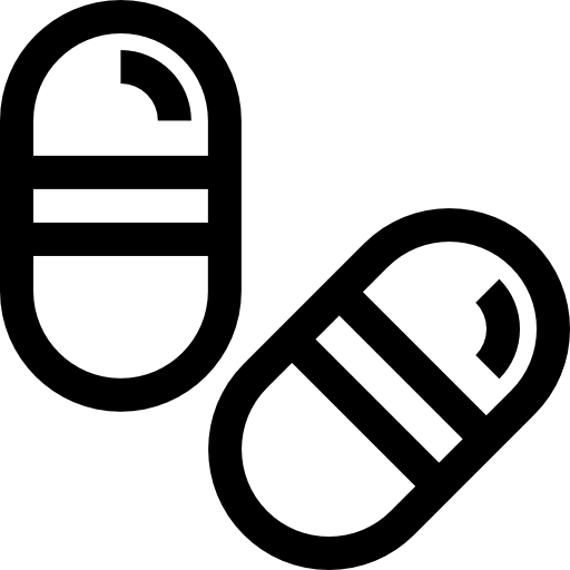 pílulas Basic Straight Lineal Ícone