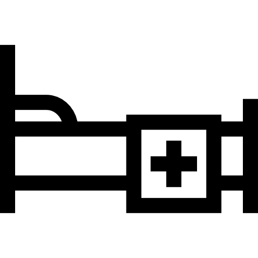 ospedale Basic Straight Lineal icona