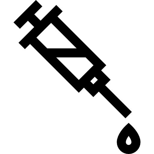 strzykawka Basic Straight Lineal ikona