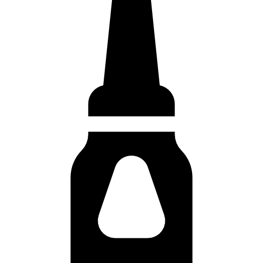 Nasal spray Basic Straight Filled icon