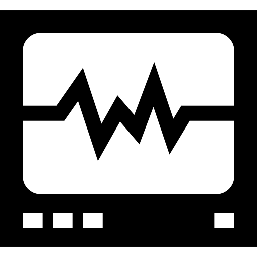 cardiograma Basic Straight Filled Ícone