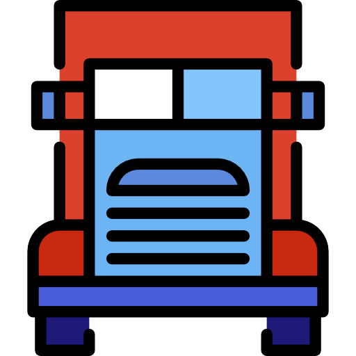 Truck Special Lineal color icon