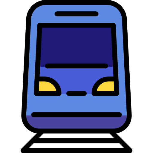 Train Special Lineal color icon
