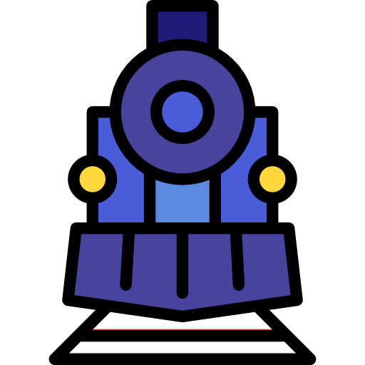locomotiva Special Lineal color icona