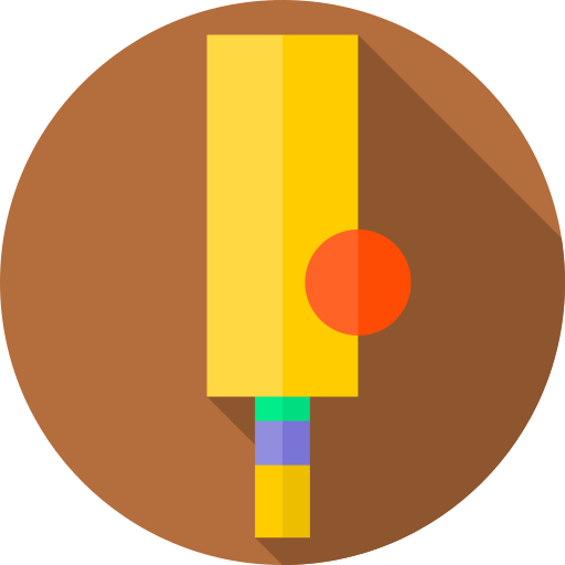 Крикет Flat Circular Flat иконка