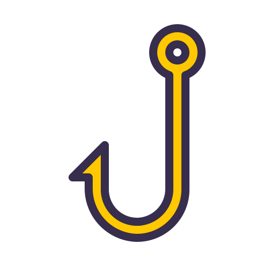 Hook Generic Outline Color icon