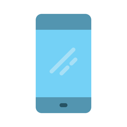 スマートフォン Generic Flat icon