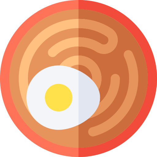 拉麺 Basic Rounded Flat icon