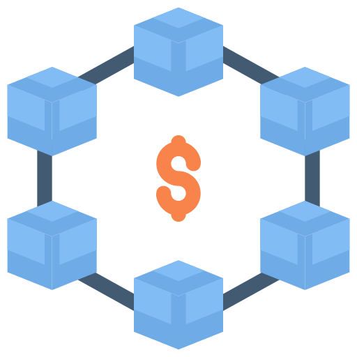 Blockchain Generic Flat icon