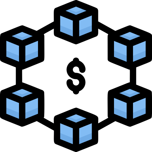 blockchain Generic Outline Color icono