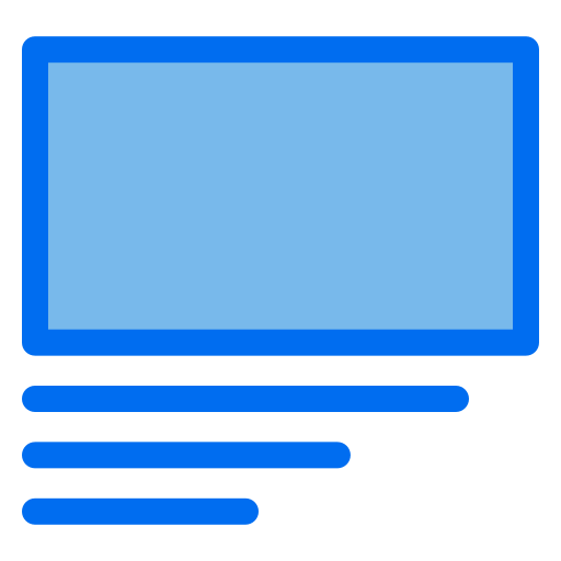 diseño Generic Blue icono