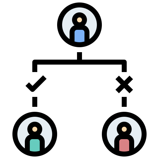 관계 Generic Outline Color icon